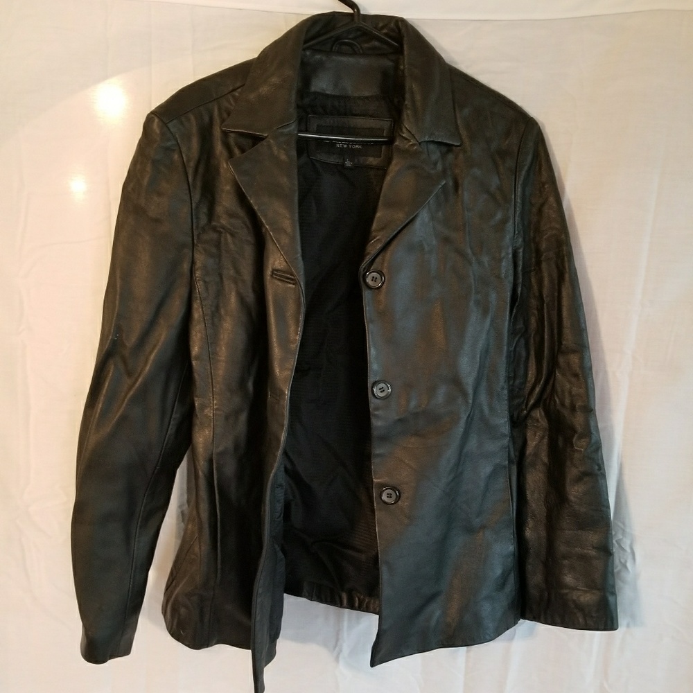 Vintage Leather Jacket by Dimension